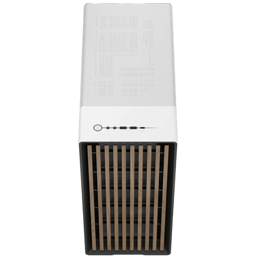 Fractal North TG Mid Tower Case - White 